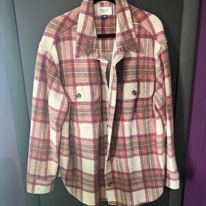 American Eagle Plaid Shacket